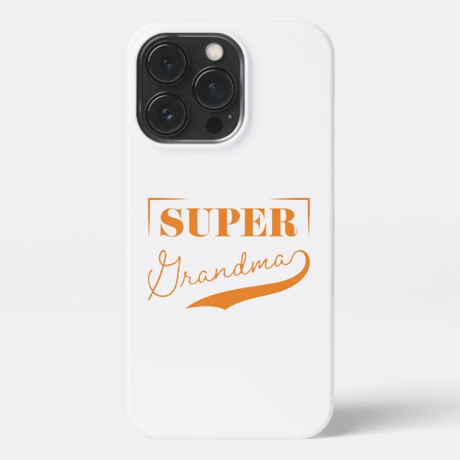 Super Grandma iPhone 13 Pro Hülle (Rückseite)