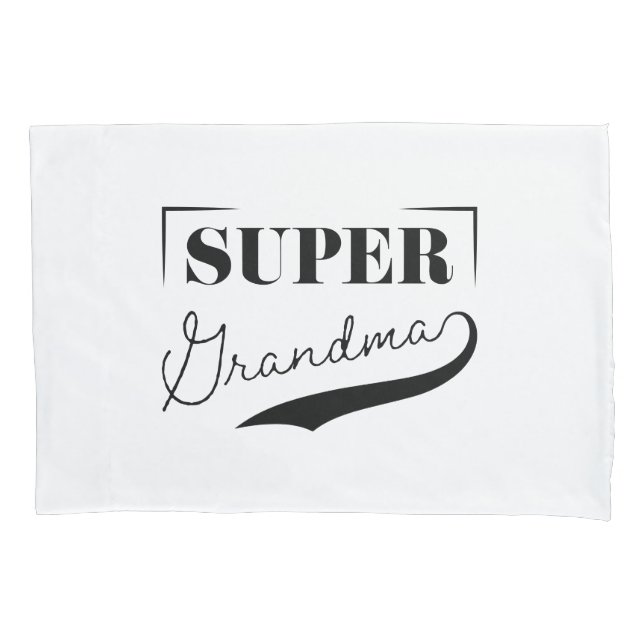 Super Grandma Kissenbezug (Vorderseite-Links)