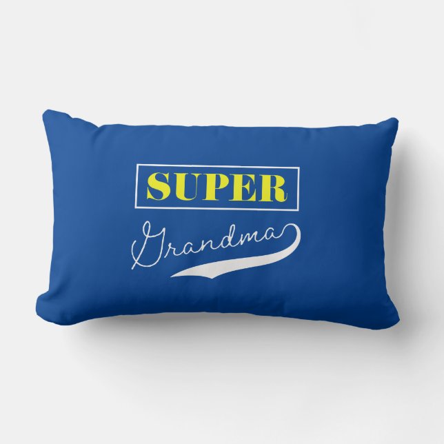 Super Grandma Lendenkissen (Vorderseite)