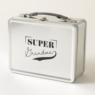 Super Grandma Metall Brotdose