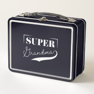 Super Grandma Metall Brotdose
