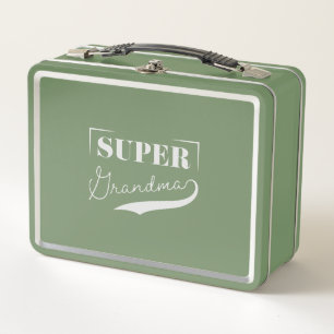 Super Grandma Metall Brotdose