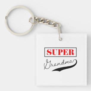 Super Grandma Schlüsselanhänger