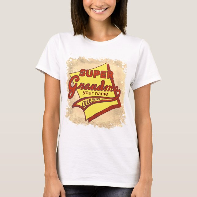 Super Grandma T-Shirt (Vorderseite)