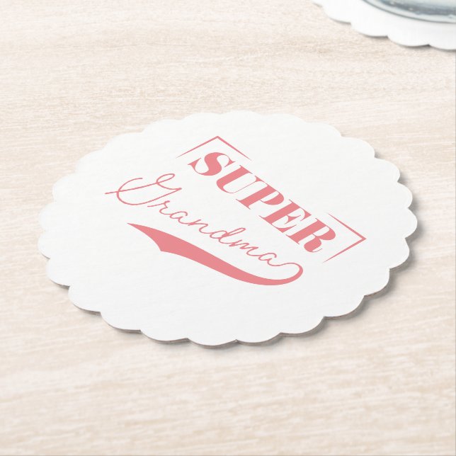 Super Grandma Untersetzer (angewinkelt)