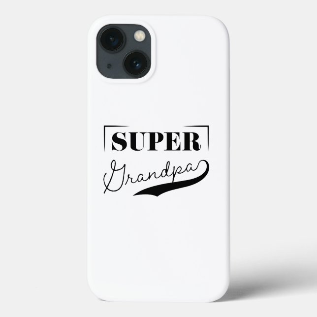 Super Grandpa Case-Mate iPhone Hülle (Rückseite)