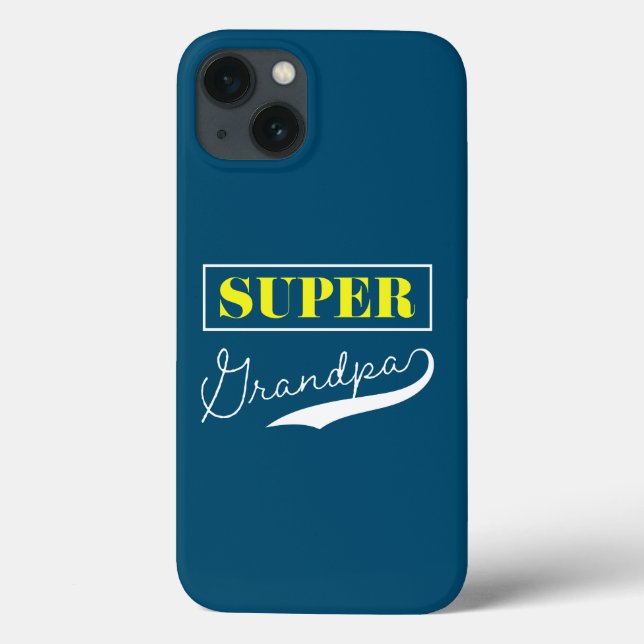 Super Grandpa Case-Mate iPhone Hülle (Rückseite)