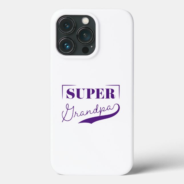 Super Grandpa Case-Mate iPhone Hülle (Rückseite)