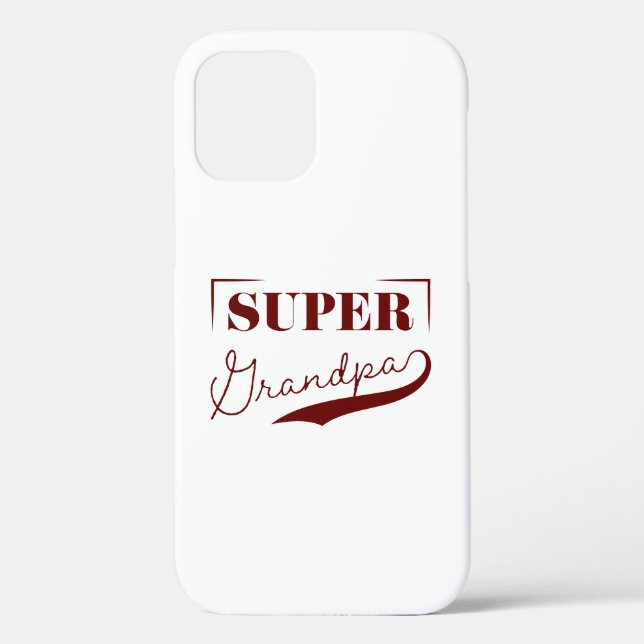 Super Grandpa Case-Mate iPhone Hülle (Rückseite)