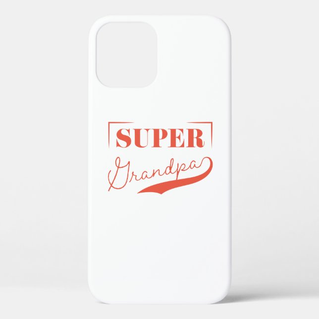 Super Grandpa Case-Mate iPhone Hülle (Rückseite)