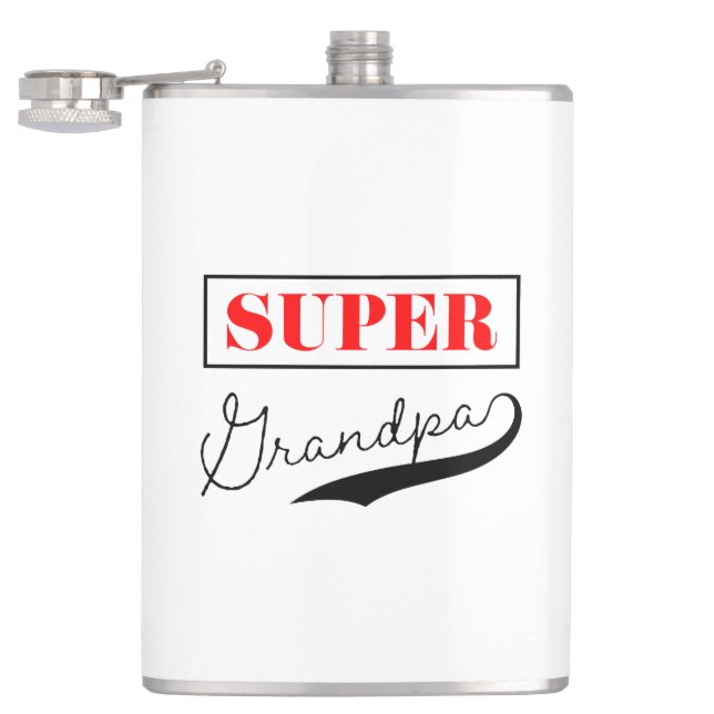 Super Grandpa Flachmann (Geöffnet)