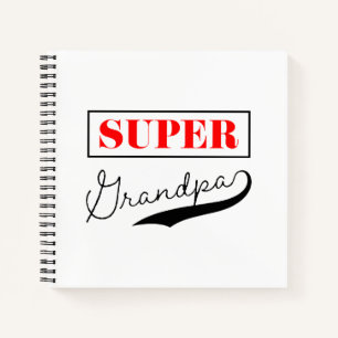 Super Grandpa Notizbuch