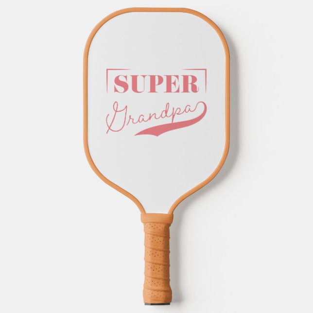 Super Grandpa Pickleball Schläger (Vorderseite)