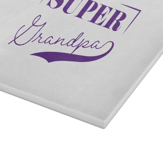 Super Grandpa Schneidebrett (Ecke)