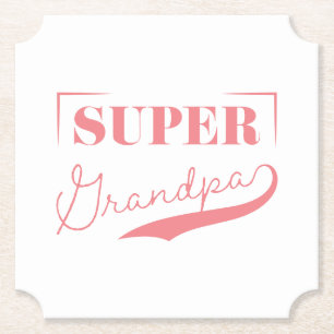 Super Grandpa Untersetzer