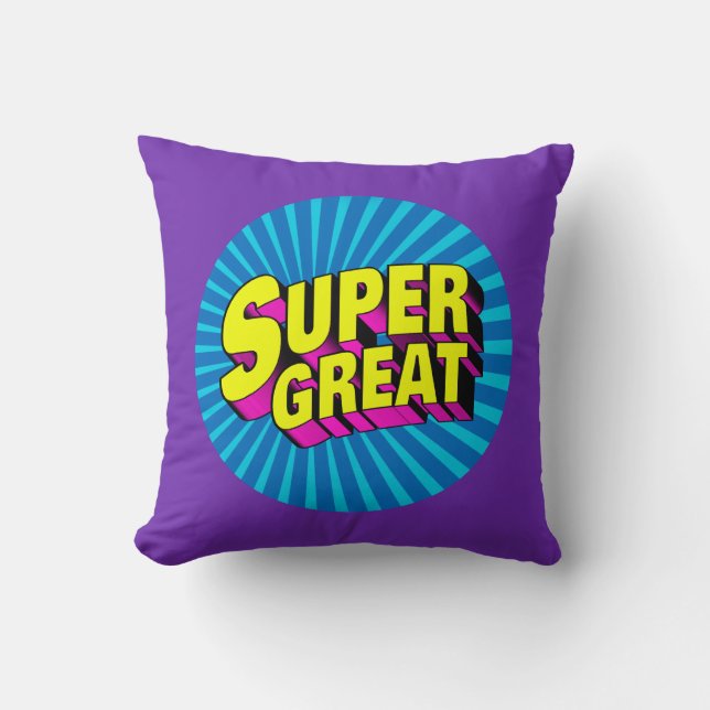 Super Great Kissen (Vorderseite)