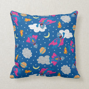 Super Grover 2.0 Nachthimmel-Muster Kissen