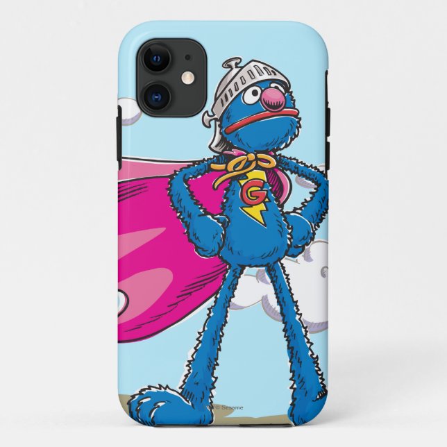 Super Grover Case-Mate iPhone Hülle (Rückseite)