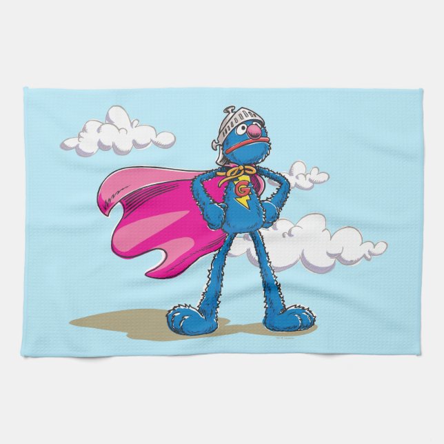 Super Grover Geschirrtuch (Horizontal)