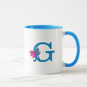 Super Grover Monogram G Tasse