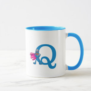 Super Grover Monogram Q Tasse
