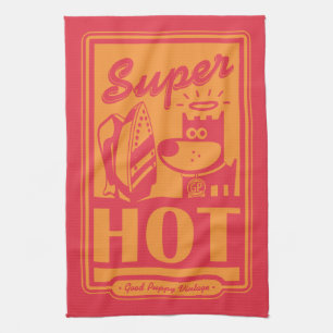 SUPER HEISS HANDTUCH