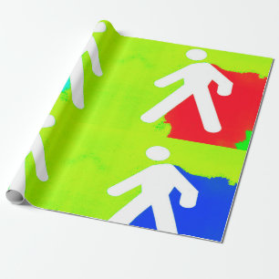 Super Helden Geschenkpapier