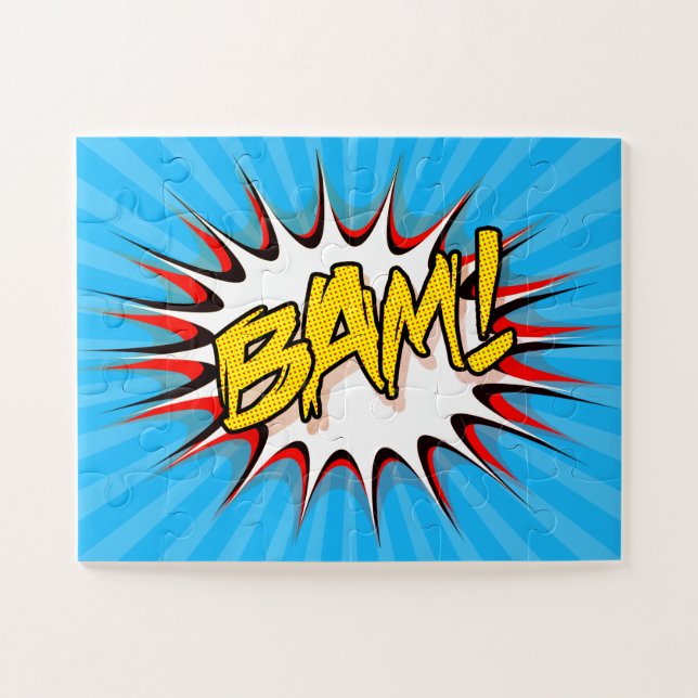 Super Hero Classic Bam! Aktionsblase (Horizontal)