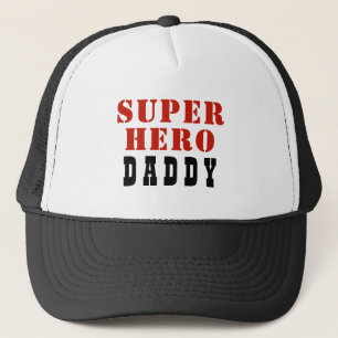 Super Hero Daddy Father Vater Truckerkappe