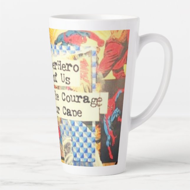 Super Hero Latte Tasse (Rechts)