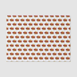 Super Hero Senior White Seidenpapier