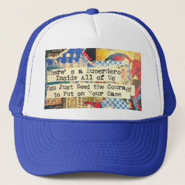 Super Hero Trucker Hat Truckerkappe