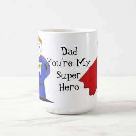 Super Hero - Vater Kaffeetasse