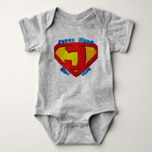 Super Hope Hero Baby Bodysuit - Inspirierendes Gra Strampler