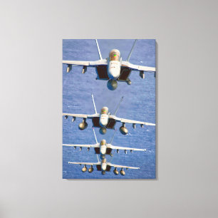 SUPER-HORNET 24x36 F/A-18F Leinwanddruck