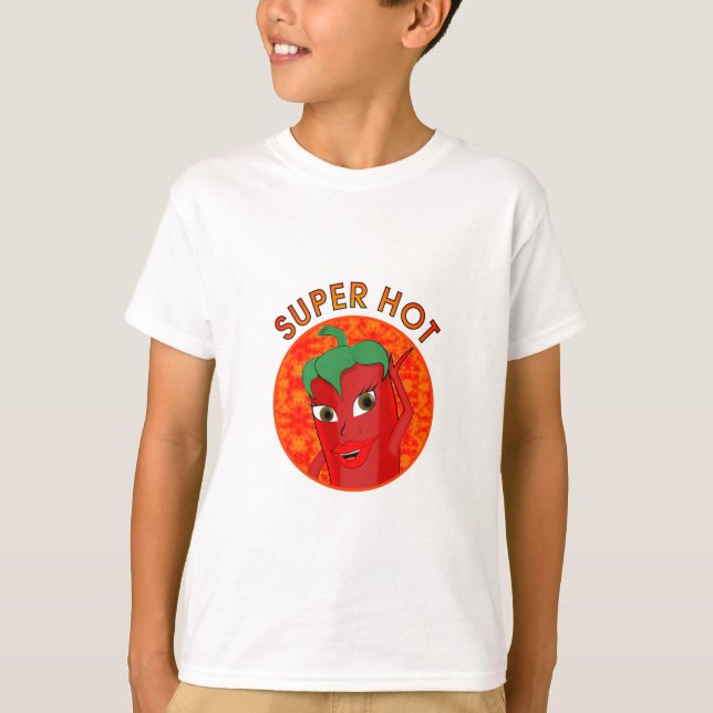 Super Hot Pepper Diva T-Shirt (Vorderseite)