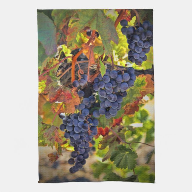 Super Hübsch Weinberg Themenküche Handtuch (Vertikal)