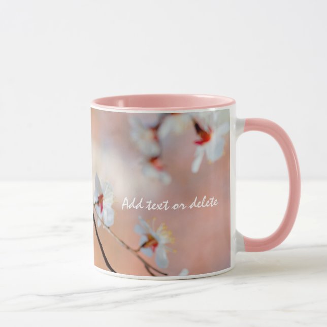 Super japanische Apricot-Blume Tasse (Rechts)