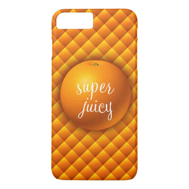 Super Juicy Orange iPhone 7 Case-Mate iPhone Hülle (Rückseite)