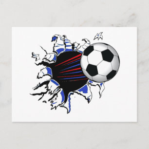 SUPER KICK SOCCER POSTKARTE