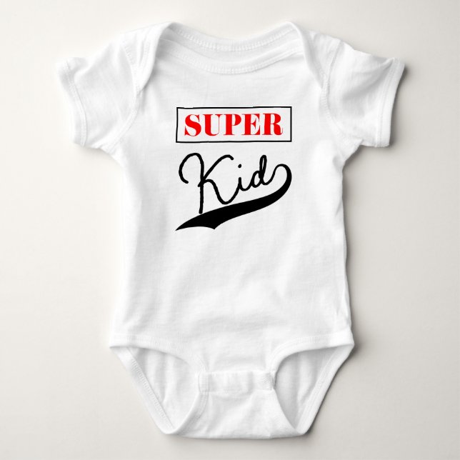 Super Kid Baby Strampler (Vorderseite)