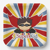 Geburtstagskarte 4. Geburtstag Superheld Comic – Zap Pow Boom Für Jungen, 133x192 Mm