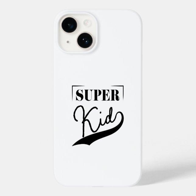 Super Kid Case-Mate iPhone 14 Hülle (Rückseite)