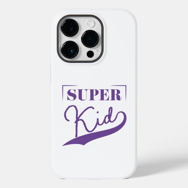 Super Kid Case-Mate iPhone 14 Pro Hülle (Rückseite)
