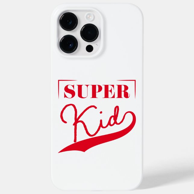 Super Kid Case-Mate iPhone 14 Pro Max Hülle (Rückseite)