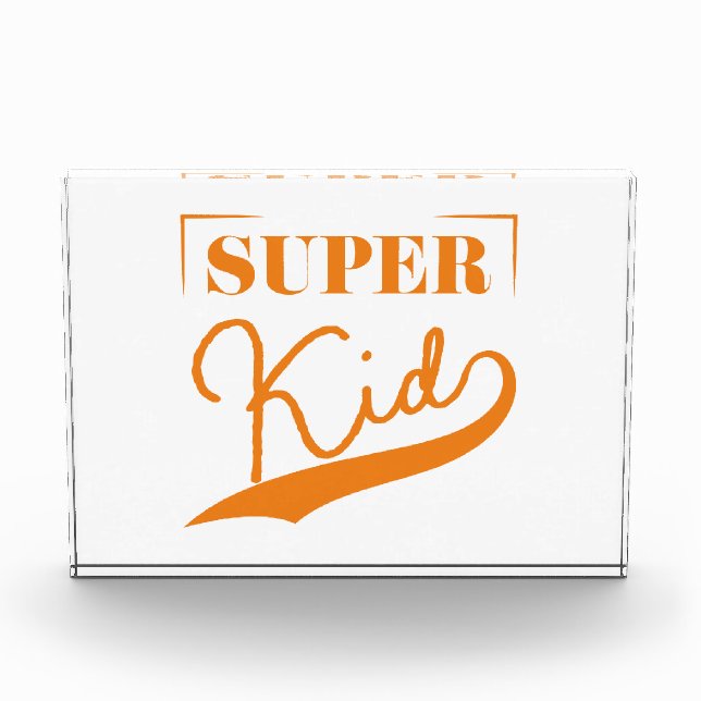 Super Kid Fotoblock (Vorderseite)