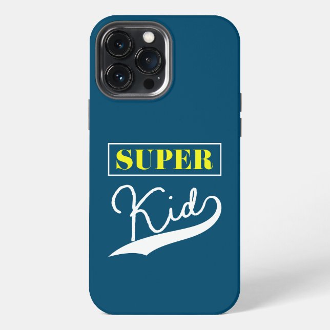 Super Kid iPhone 13 Pro Max Hülle (Rückseite)