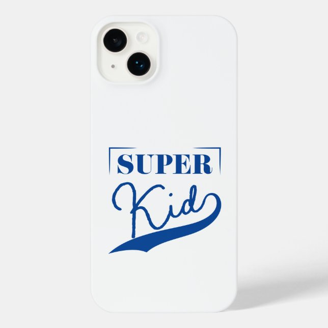 Super Kid iPhone 14 Plus Hülle (Rückseite)