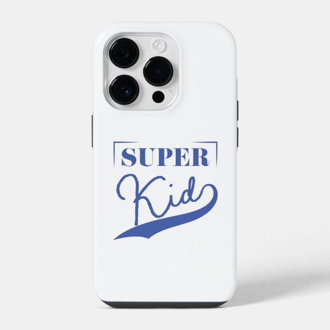 Super Kid iPhone 14 Pro Hülle (Rückseite)