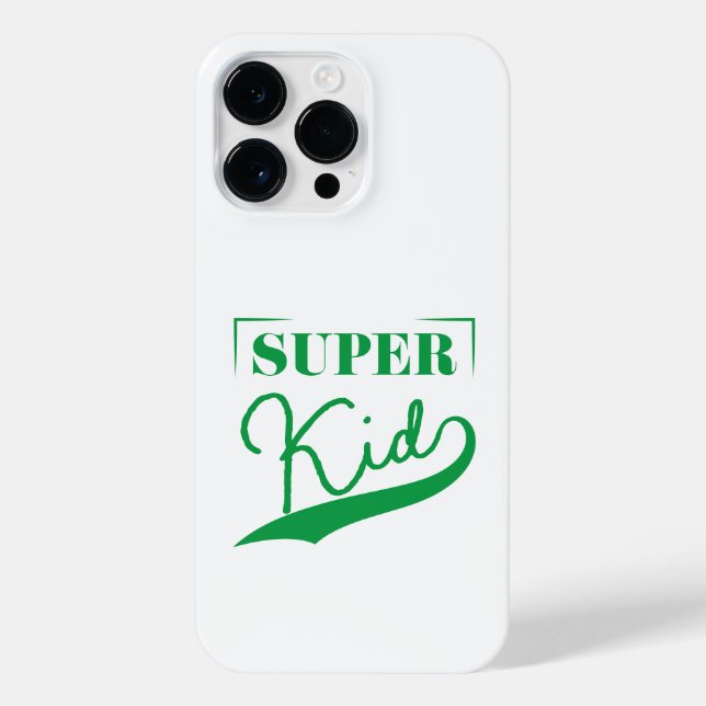 Super Kid iPhone 14 Pro Max Hülle (Rückseite)